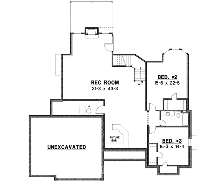 Lower Floor Plan: 21-800