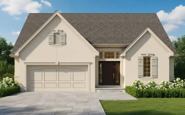 Traditional house plans 21-802 - front exterior, 2,404 sq ft, 3 bed, 2 bath house plans | Monster House Plans