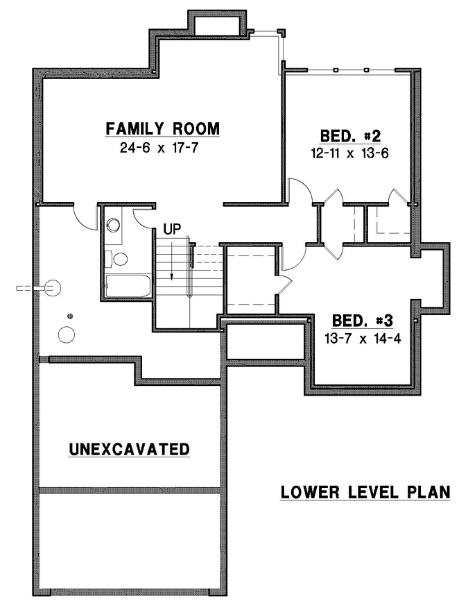 Lower Floor Plan: 21-802