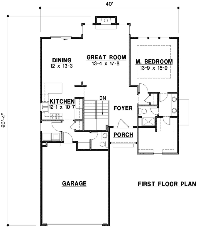 Main Floor Plan: 21-802