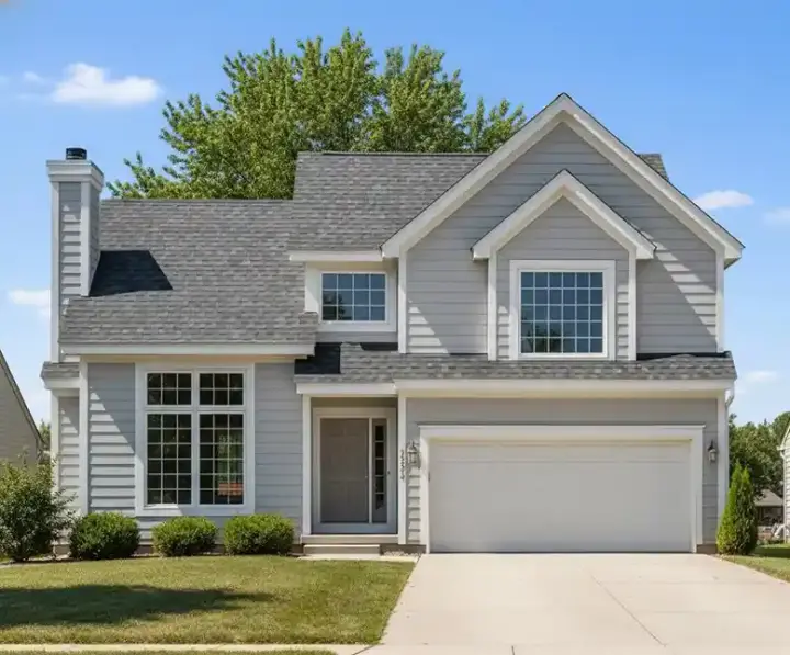 Traditional house plans 21-807 - front exterior, 1,413 sq ft, 3 bed, 2 bath house plans | Monster House Plans