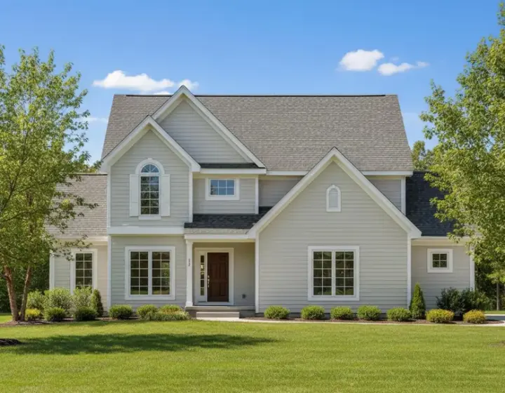 Traditional house plans 21-812 - front exterior, 2,228 sq ft, 4 bed, 3 bath house plans | Monster House Plans