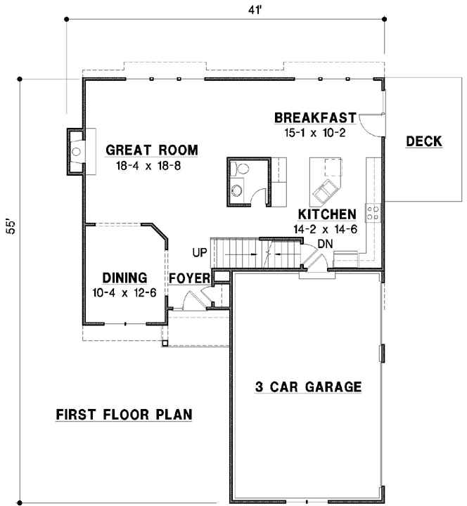 Main Floor Plan: 21-812