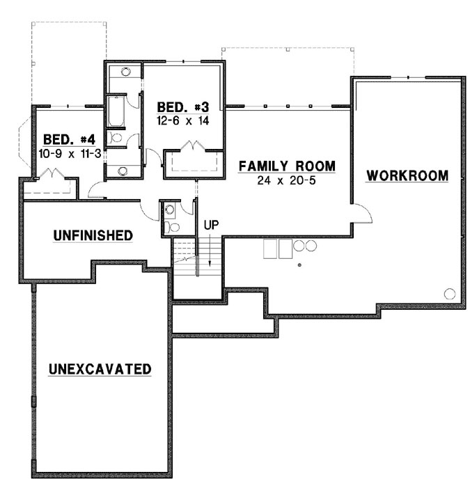 Lower Floor Plan: 21-818