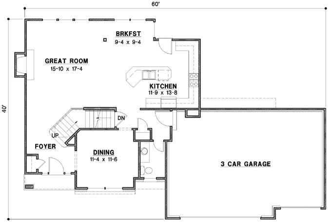 Main Floor Plan: 21-819