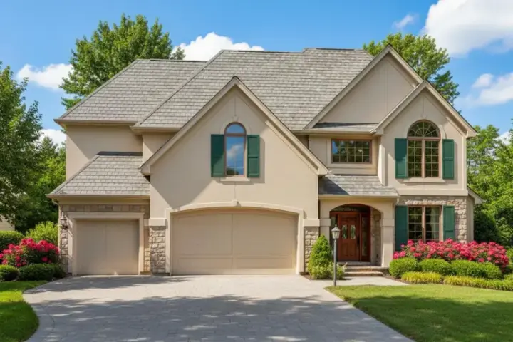 Traditional house plans 21-820 - front exterior, 2,896 sq ft, 4 bed, 4 bath house plans | Monster House Plans