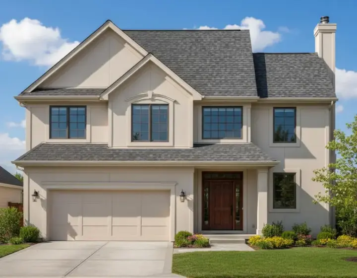 Traditional house plans 21-821 - front exterior, 1,444 sq ft, 3 bed, 2 bath house plans | Monster House Plans