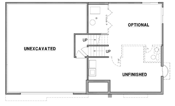 Lower Floor Plan: 21-822