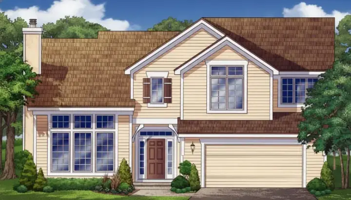 Traditional house plans 21-824 - front exterior, 2,311 sq ft, 3 bed, 2 bath house plans | Monster House Plans