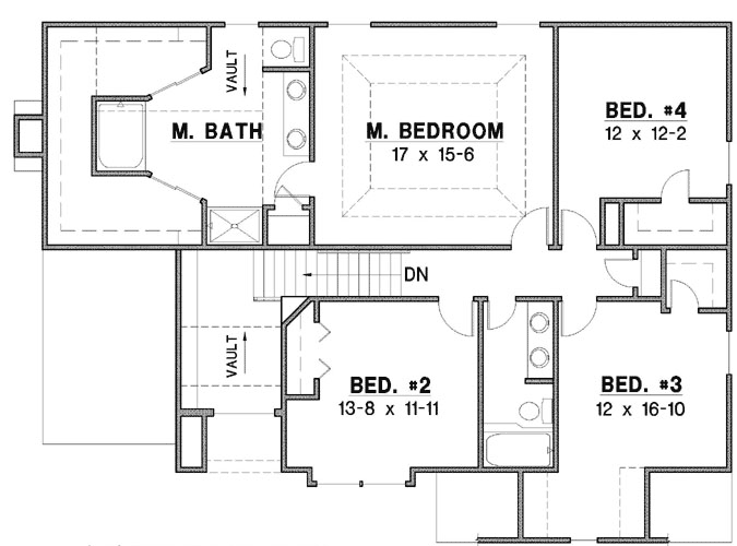 Upper/Second Floor Plan:21-827