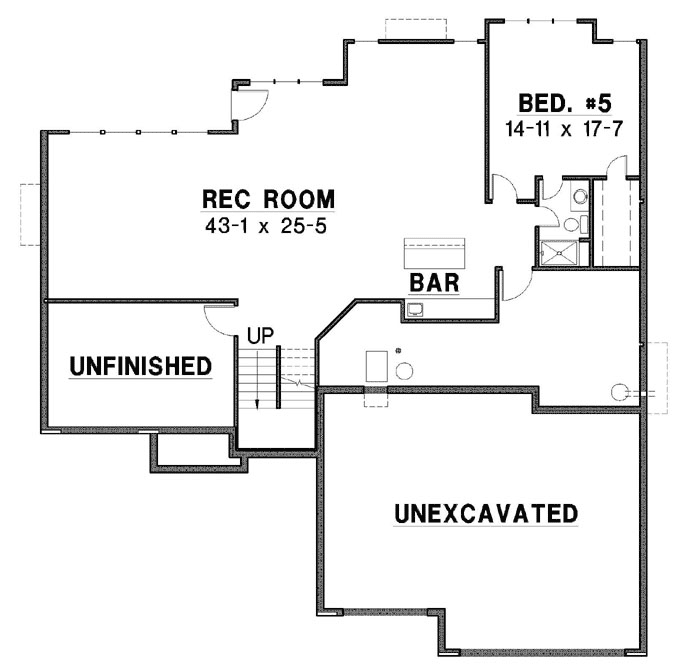 Lower Floor Plan: 21-831