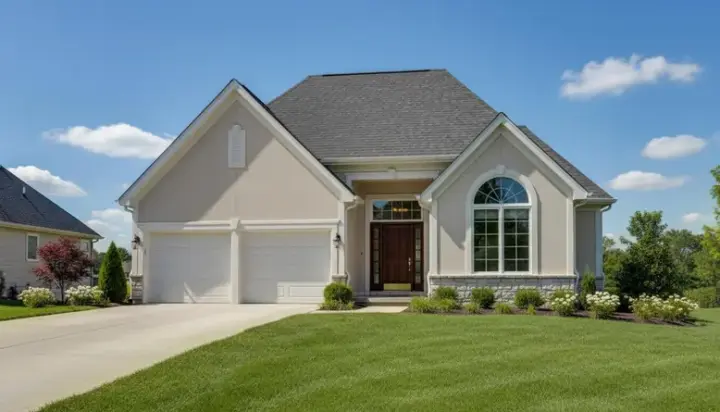 European house plans 21-832 - front exterior, 2,369 sq ft, 3 bed, 3 bath house plans | Monster House Plans