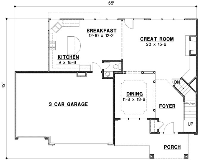 Main Floor Plan: 21-833