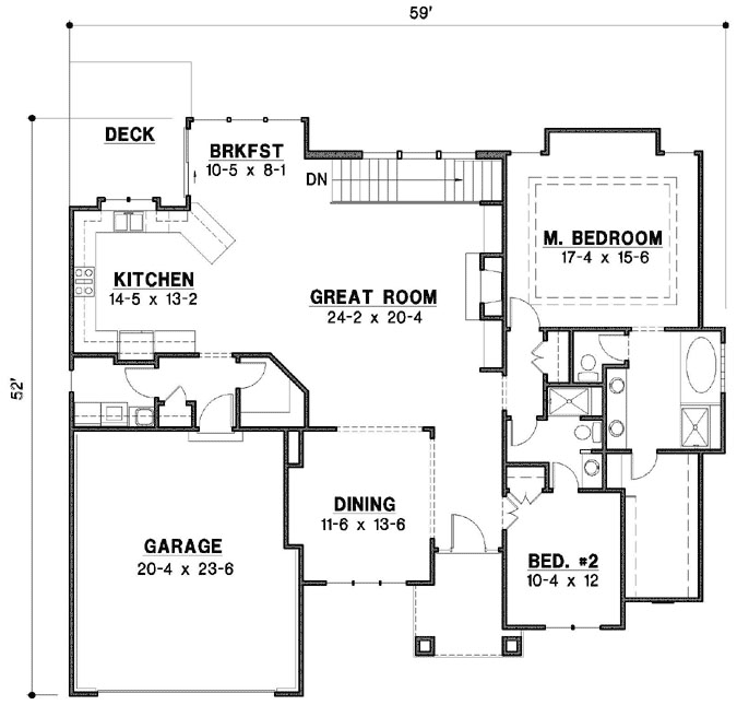 Main Floor Plan: 21-835