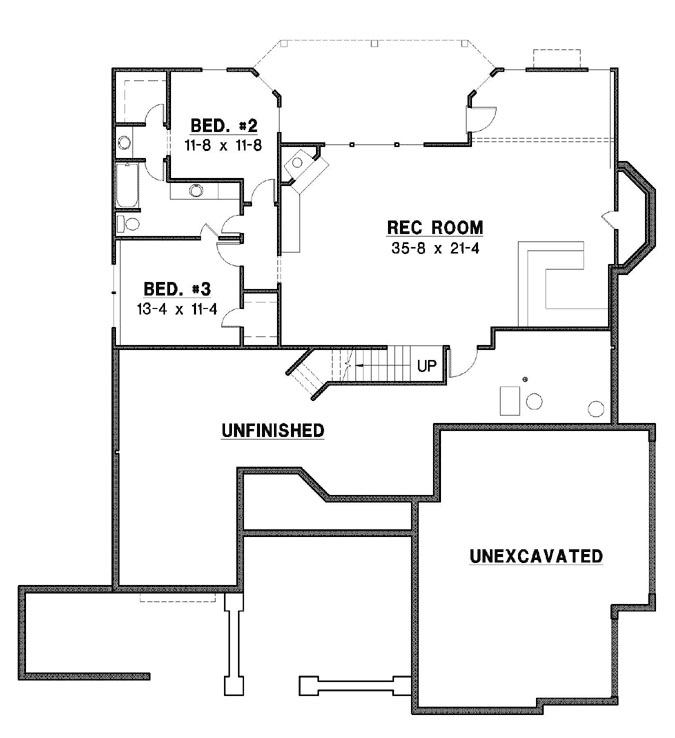 Lower Floor Plan:21-840