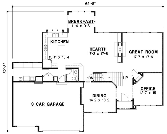 Main Floor Plan: 21-844