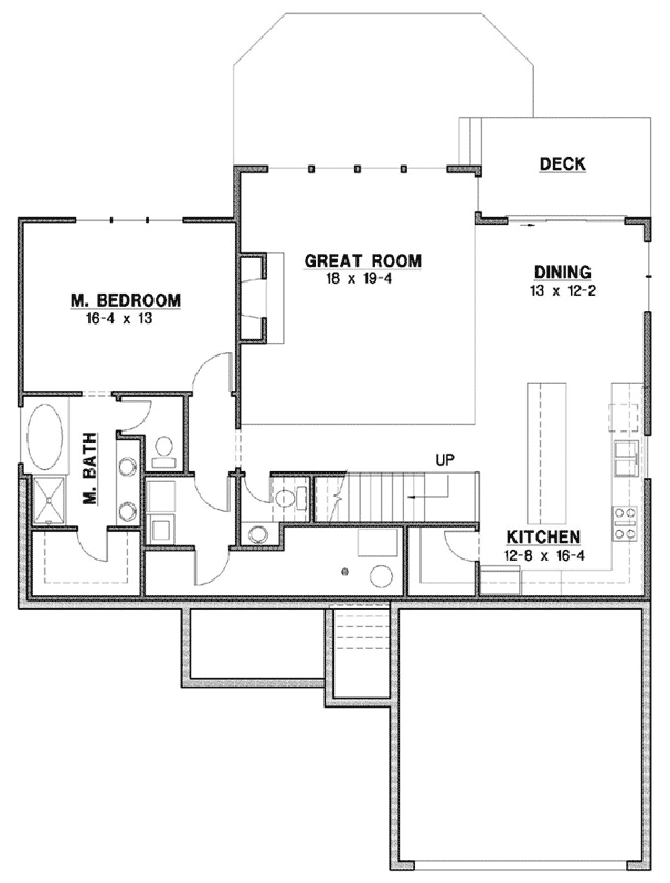 Lower Floor Plan: 21-845