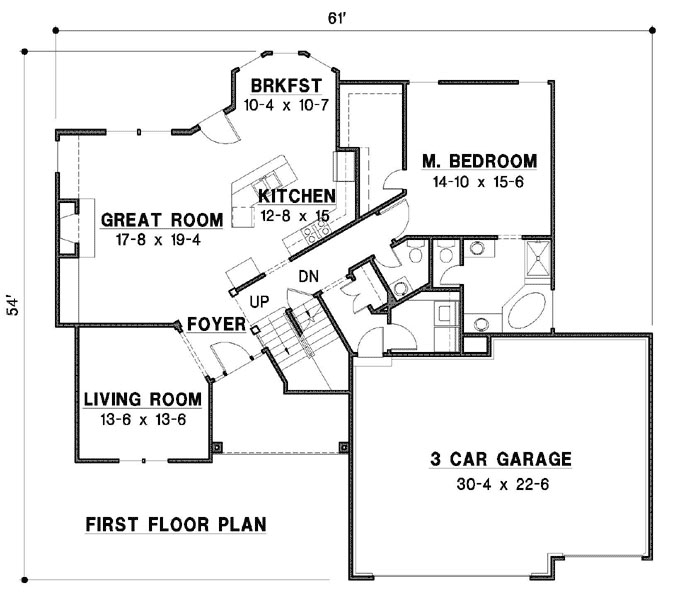 Main Floor Plan: 21-846