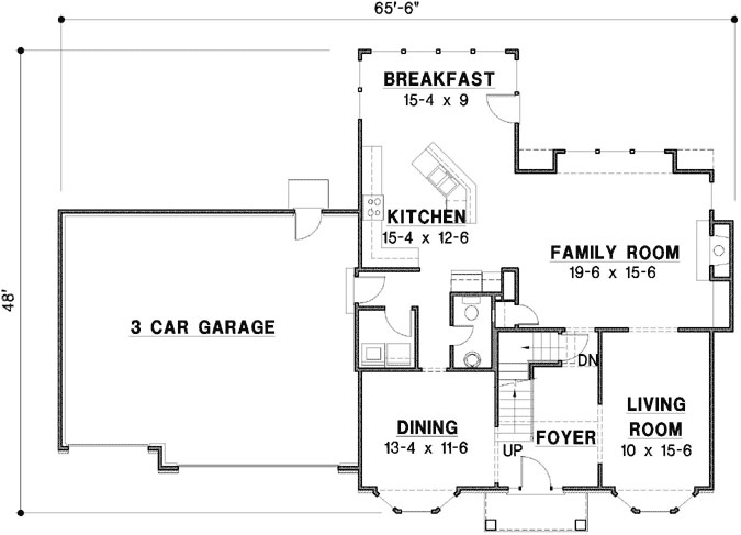 Main Floor Plan: 21-849