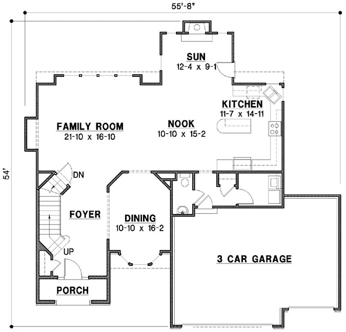 Main Floor Plan: 21-850