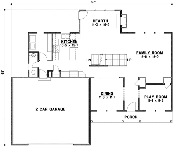 Main Floor Plan: 21-856