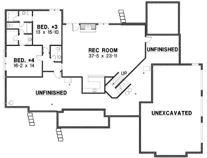 Lower Floor Plan: 21-857
