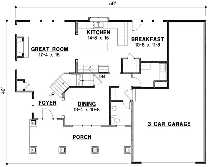 Main Floor Plan: 21-858