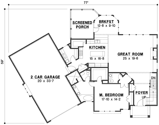 Main Floor Plan: 21-859