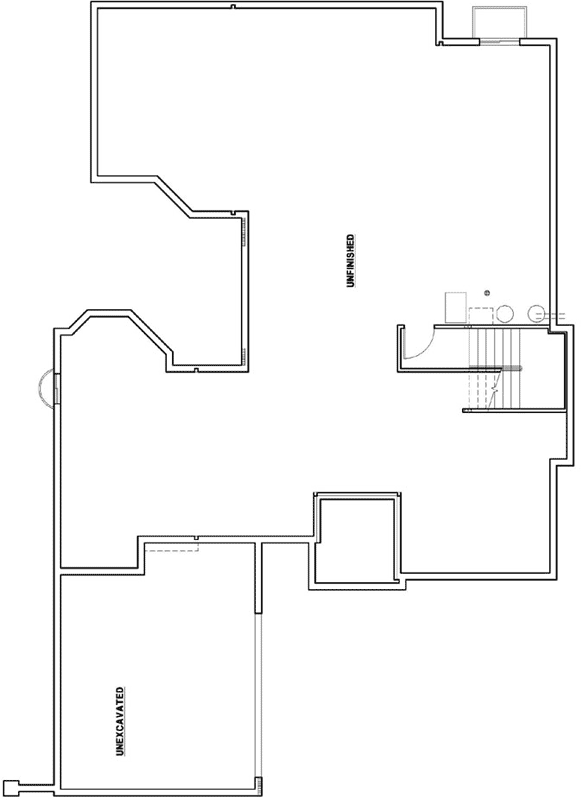 Lower Floor Plan: 21-860