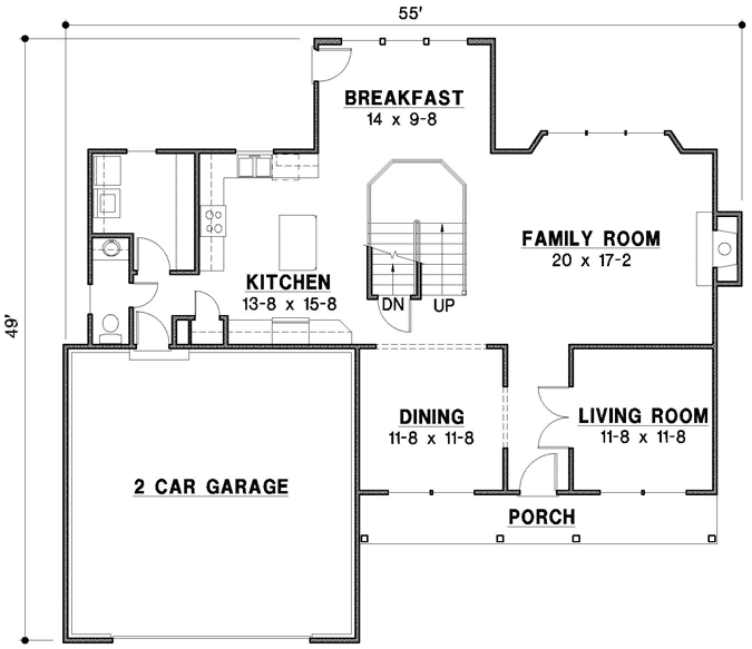 Main Floor Plan: 21-877