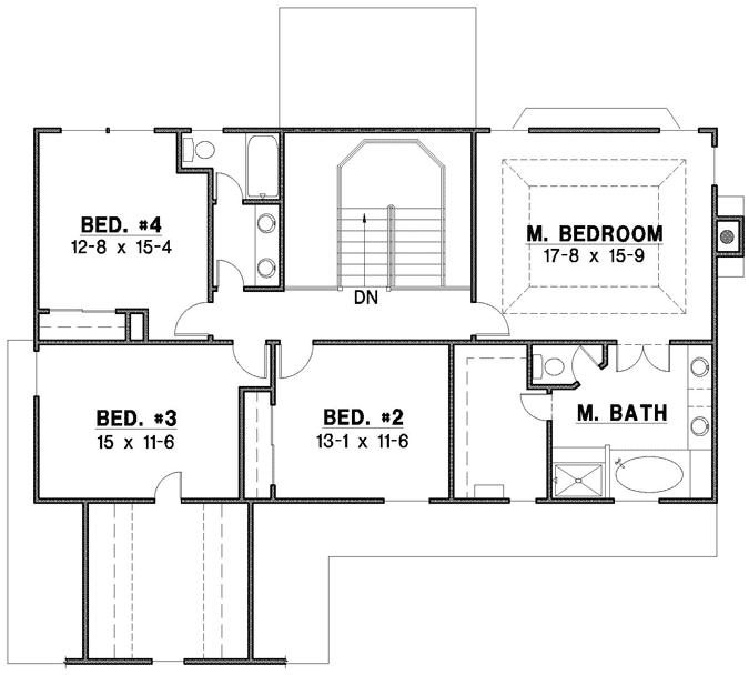 Upper/Second Floor Plan: 21-877
