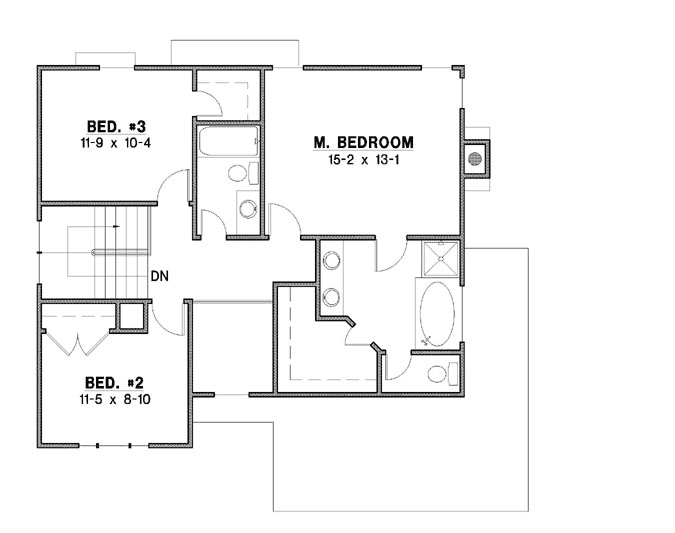 Upper/Second Floor Plan: 21-879
