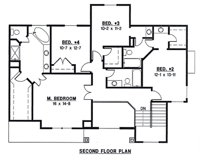 Upper/Second Floor Plan: 21-880