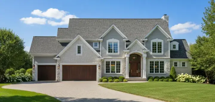 Traditional house plans 21-883 - front exterior, 3,191 sq ft, 4 bed, 3 bath house plans | Monster House Plans