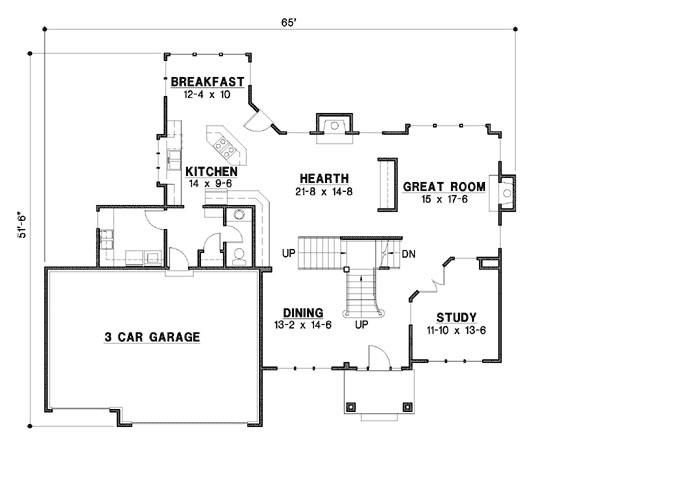 Main Floor Plan: 21-883