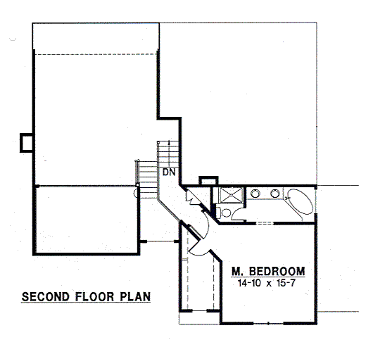 Upper/Second Floor Plan: 21-888