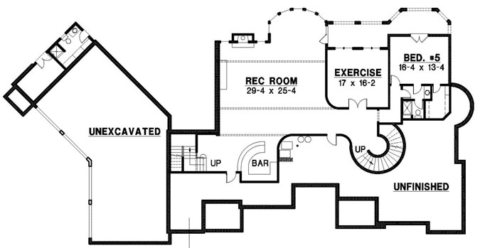 Lower Floor Plan: 21-892