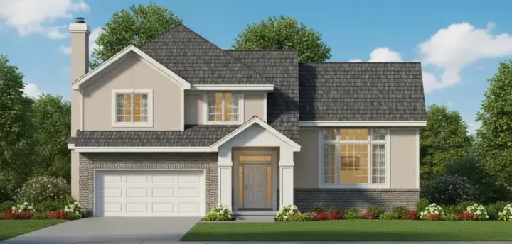 Traditional house plans 21-893 - front exterior, 2,359 sq ft, 3 bed, 2 bath house plans | Monster House Plans