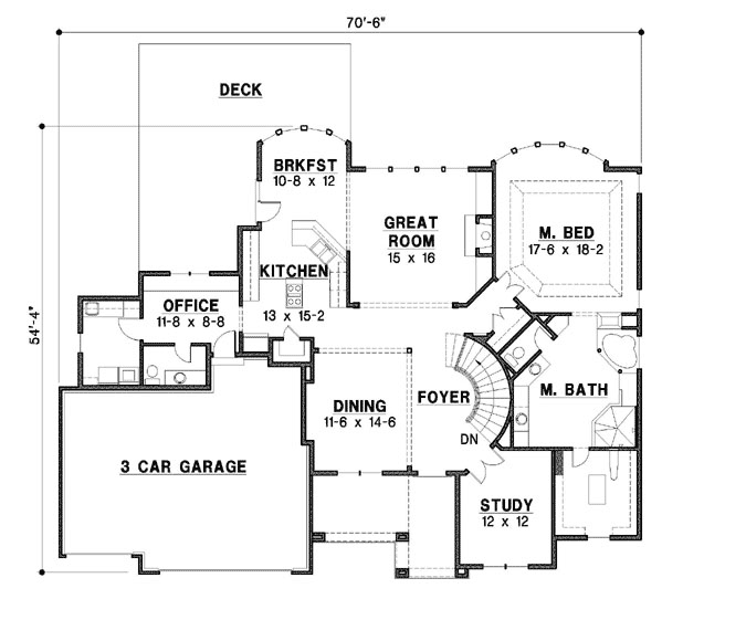 Main Floor Plan: 21-894