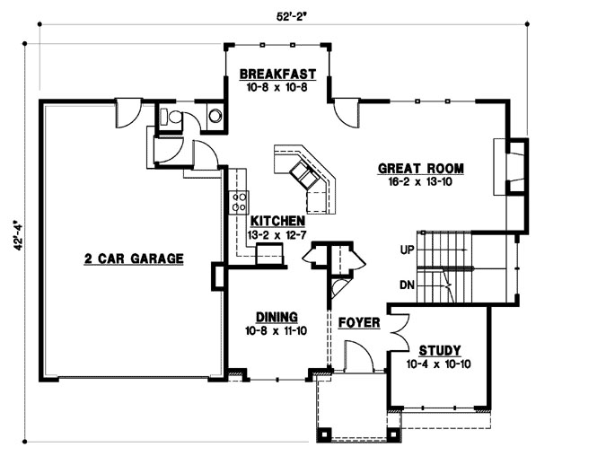 Main Floor Plan: 21-896