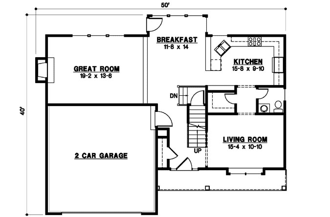 Main Floor Plan: 21-898