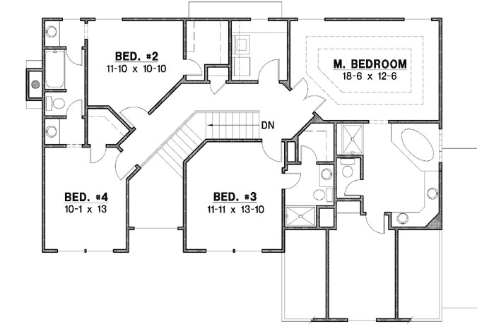Upper/Second Floor Plan: 21-902