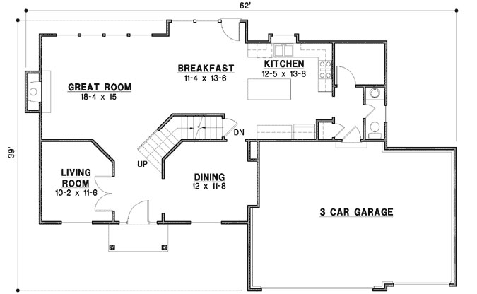 Main Floor Plan: 21-903