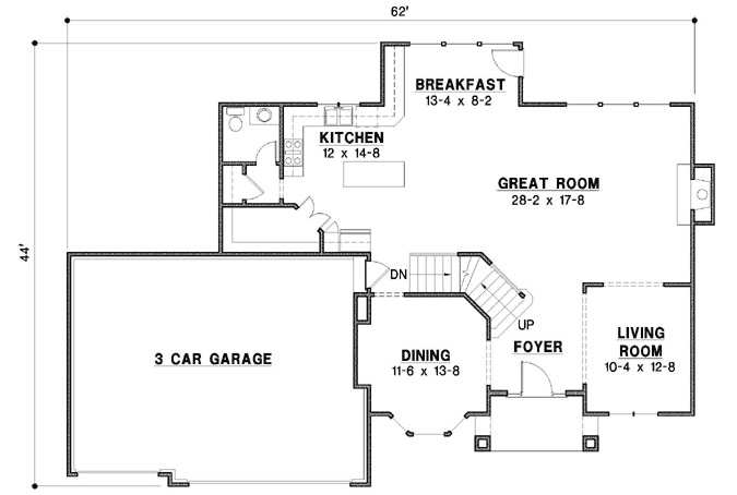 Main Floor Plan: 21-904