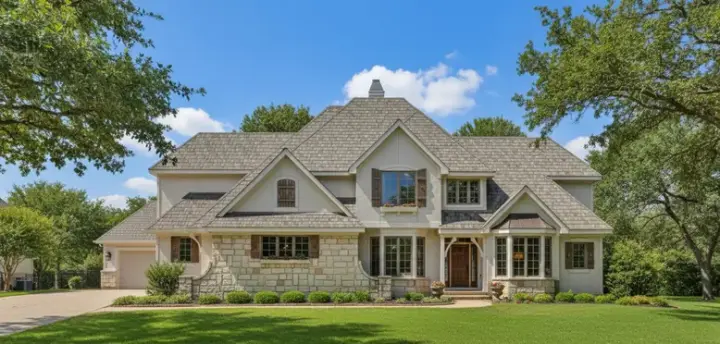 Traditional house plans 21-905 - front exterior, 4,282 sq ft, 4 bed, 3 bath house plans | Monster House Plans