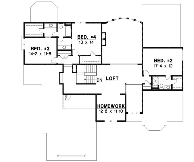 Upper/Second Floor Plan: 21-905