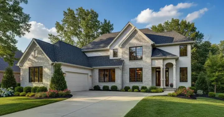 Traditional house plans 21-906 - front exterior, 2,878 sq ft, 4 bed, 3 bath house plans | Monster House Plans