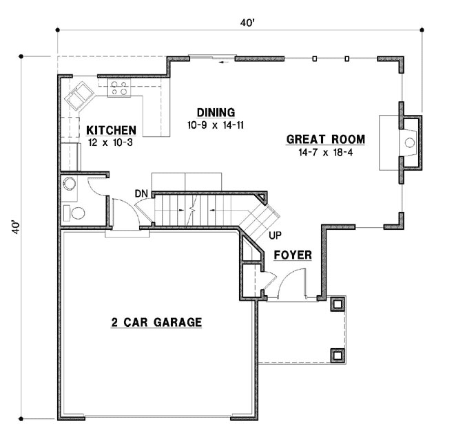 Main Floor Plan: 21-909