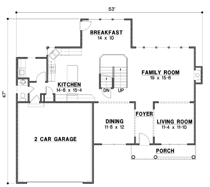 Main Floor Plan: 21-911