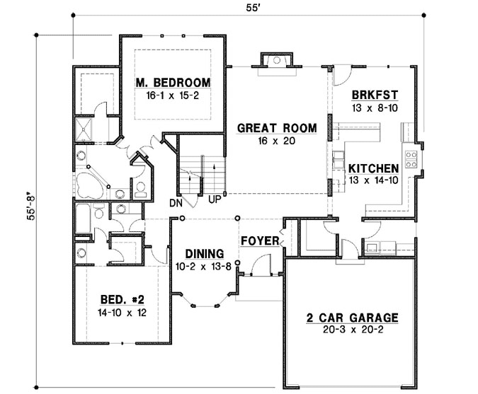 Main Floor Plan: 21-912